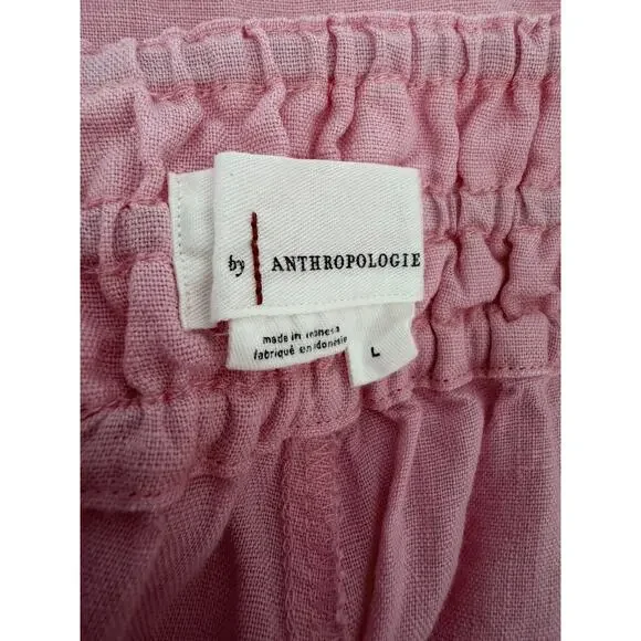 Anthropologie the Somerset Shorts Linen Edition in Pink - Large - Picture 6 of 7